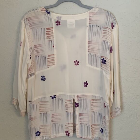 Meeks Rayon Blouse. Size M - Picture 2 of 9
